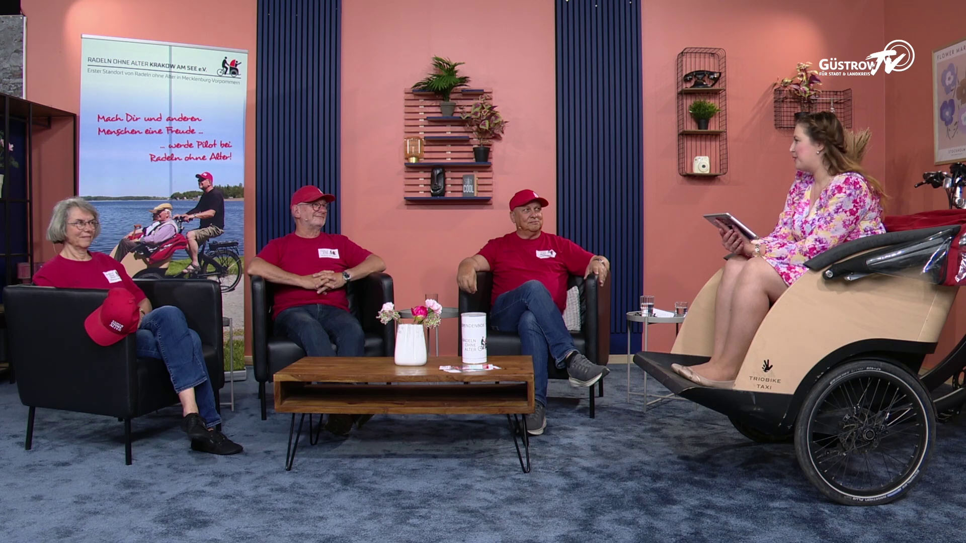 Im Fokus – aktuelle Themen im Talk – Thema: Radeln ohne Alter