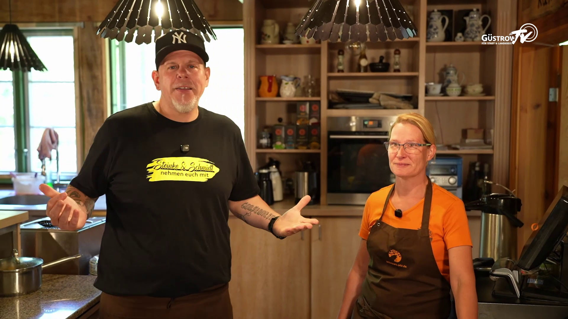 Mit Charme & Schürze zu Gast in der Büdnerei des Wildparks-MV