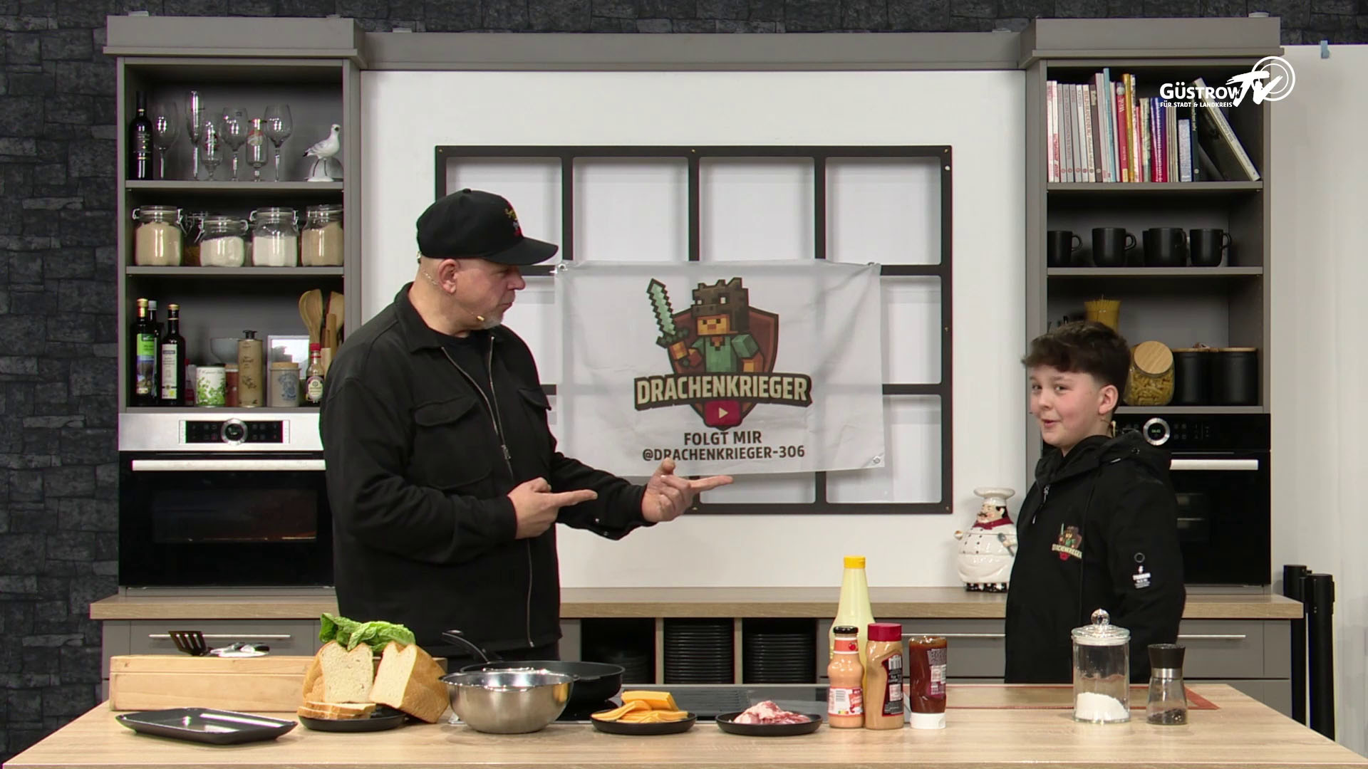 Mit Charme & Schürze zu Gast: Damian Sieber