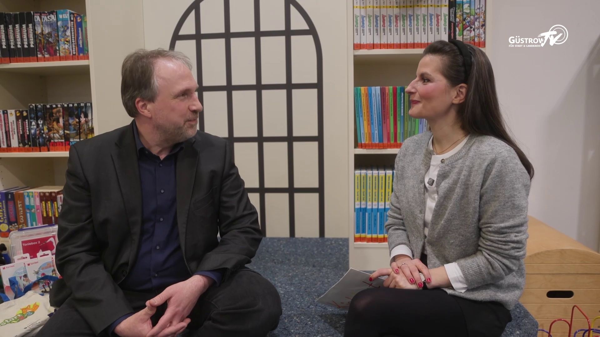 Kinderbunt: Uwe Johnson-Bibliothek
